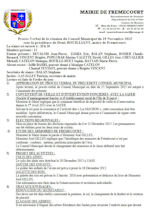 Miniature document du procès verbal du conseil municipal